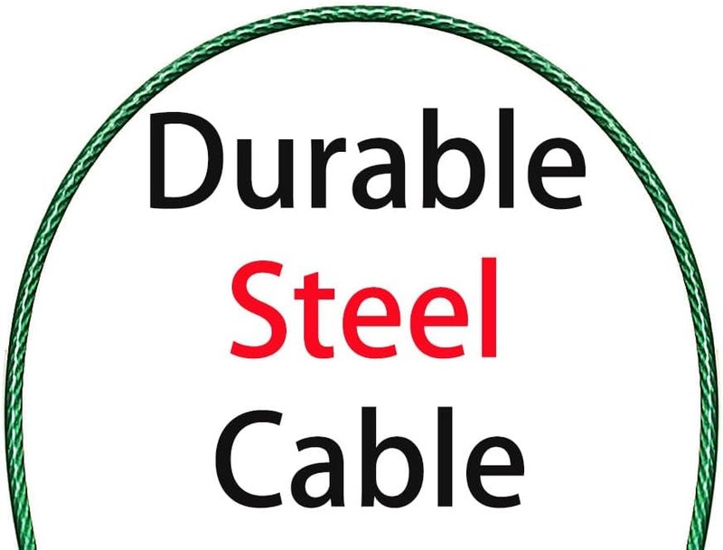 cuteDIY Size 7 Circular Knitting Needles 16 Inch Round Metal (Etched US&mm, Color-Coded Cable, Smooth Join) - Image 4